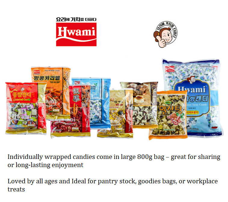 [Hwami] Nurungji / Peppermint / Assorted Candies 화미 누룽지 / 박하 / 종합 캔디