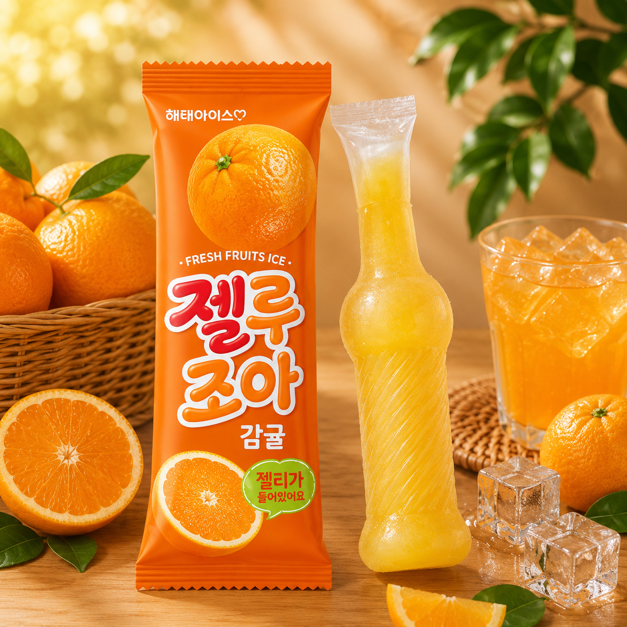 Korean Ice Pop  – 8 Popular Flavors Ice Bar  아이스바 빠삐코 폴라포 쭈쭈바 탱크보이 뽕따
