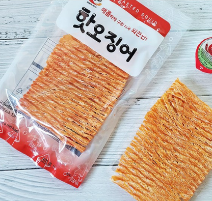 [Jeonghwa] Grilled Roasted Squid Snack 35g  정화 오징어