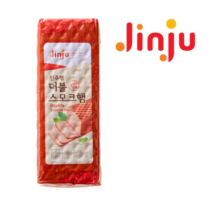 [Jinju] Korea Double Smoke Ham for kimbap 500g  진주 더블 스모크햄 (어육)