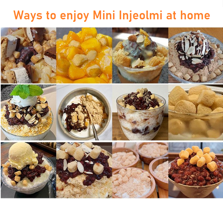 [Jirisan] Soybean Powder Rice Cake Mini Injeolmi 2kg 콩고물 인절미