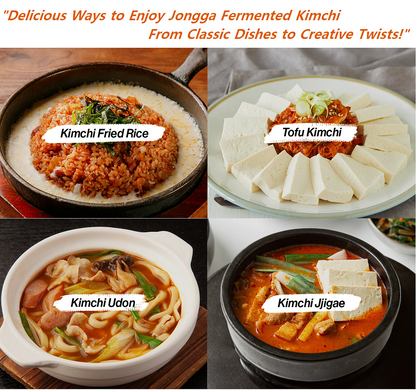 [Jongga] Fermented Napa Cabbage Poggi Kimchi (Whole) Halal  1kg  /3kg/5kg  종가 포기김치