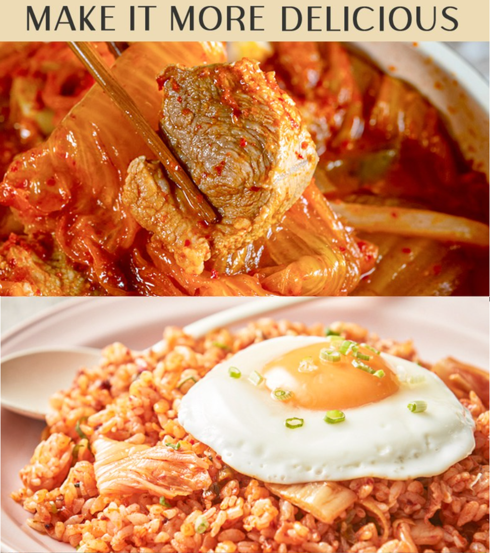 [Jongga] Aged Fermented Kimchi (Whole) 1kg  종가집 묵은지 포기 김치