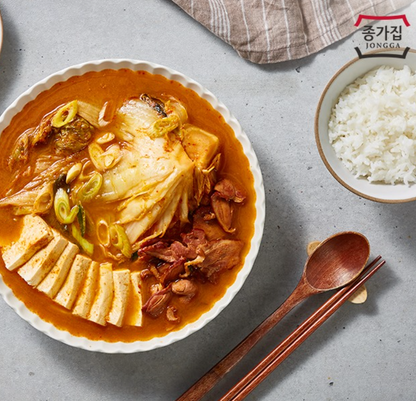 [Jongga] Handmade Soy Rich Tofu 300g 종가 콩이 가득 손두부 300g
