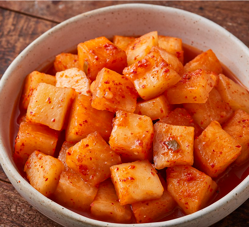 [Jongga] Kaktugi Cut Radish Kimchi  Halal 500g 종가 깍두기