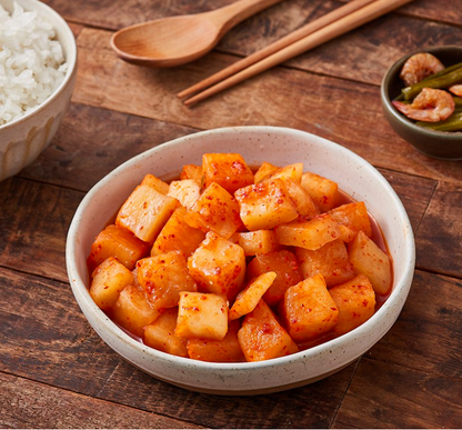 [Jongga] Kaktugi Cut Radish Kimchi  Halal 500g 종가 깍두기