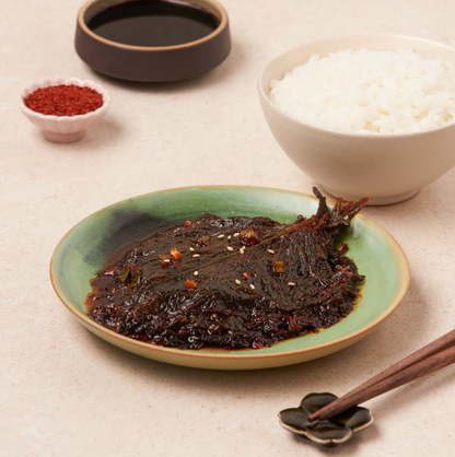 [Jongga] Korean Perilla Leaves in Soy Sauce 150g 종가 국산 깻잎지