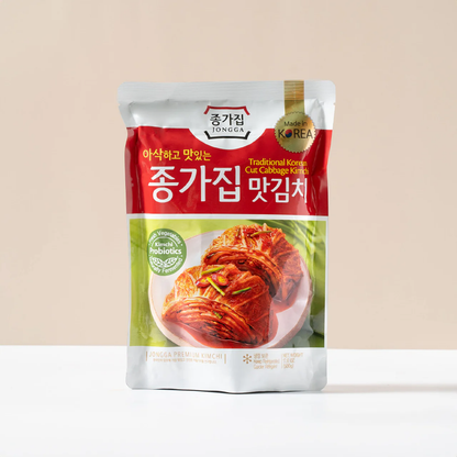 [Jongga] Mat Kimchi (Sliced)  Halal 200g / 500g  종가집 맛김치
