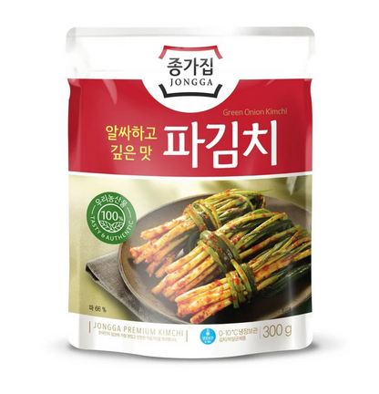[Jongga] Pa Kimchi (Green Onion Kimchi)  300g 종가 파김치 300g