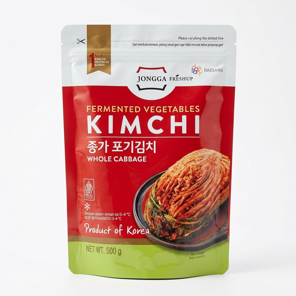 [Jongga] Whole Cabbage Kimchi 500g 종가 포기김치