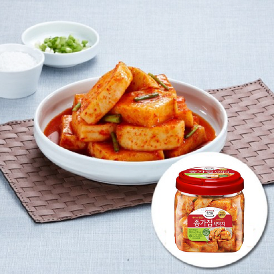 [Jongga] Whole Radish Kimchi Seolbakji 1.1kg  종가 섞박지
