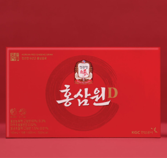 [Jungkwanjung] Korea Red Ginseng D 100ml 정관장 홍삼원D