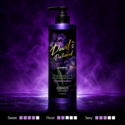 [Kerasys] Devil's Perfumed Shampoo & Conditioner 1L