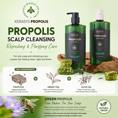 [Kerasys] Propolis Hair Care (Damage/Scalp /Root Care) 케러시스 모발케어