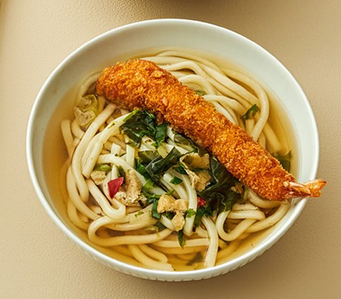 [Kidari] Korea Premium Udon Soup (for 2PAX) 키다리 어묵 우동 통유부 우동  왕새우튀김 우동 (2인분)