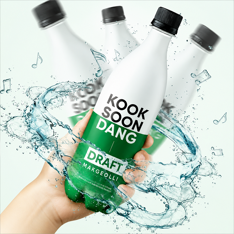 [Kooksoondang] Draft Makgeolli 6% 750ml  국순당 생막걸리