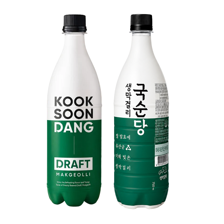 [Kooksoondang] Draft Makgeolli 6% 750ml  국순당 생막걸리