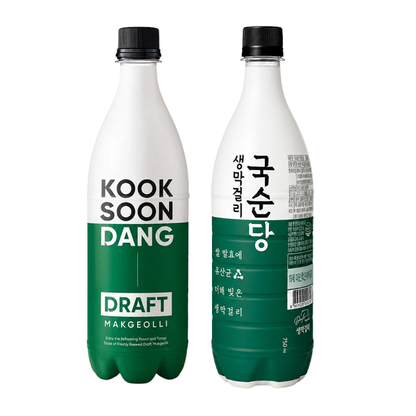 [Kooksoondang] Draft Makgeolli 6% 750ml  국순당 생막걸리