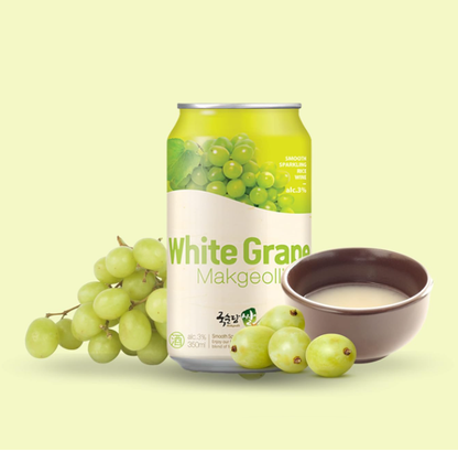 [Kooksoondang] Flavored Rice Wine 350ml (Can) [국순당] 과일 막걸리