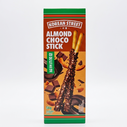 [Korean Street] Choco Stick (Popping Candy, Almond, Peanut) 54g 팝핑캔디 아몬드 초코스틱