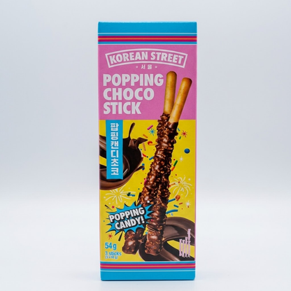 [Korean Street] Choco Stick (Popping Candy, Almond, Peanut) 54g 팝핑캔디 아몬드 초코스틱