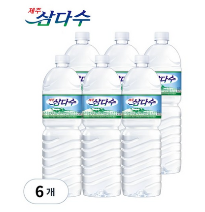 [Kwangdong] Jeju Samdasoo Natural Mineral Water 2L 제주 삼다수 생수