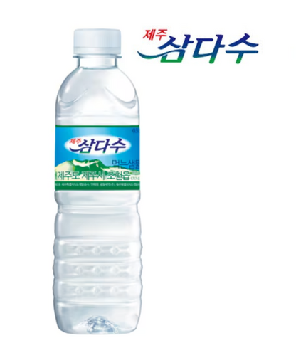 [Kwangdong] Jeju Samdasoo Natural Mineral Water 500ml   제주 삼다수 생수
