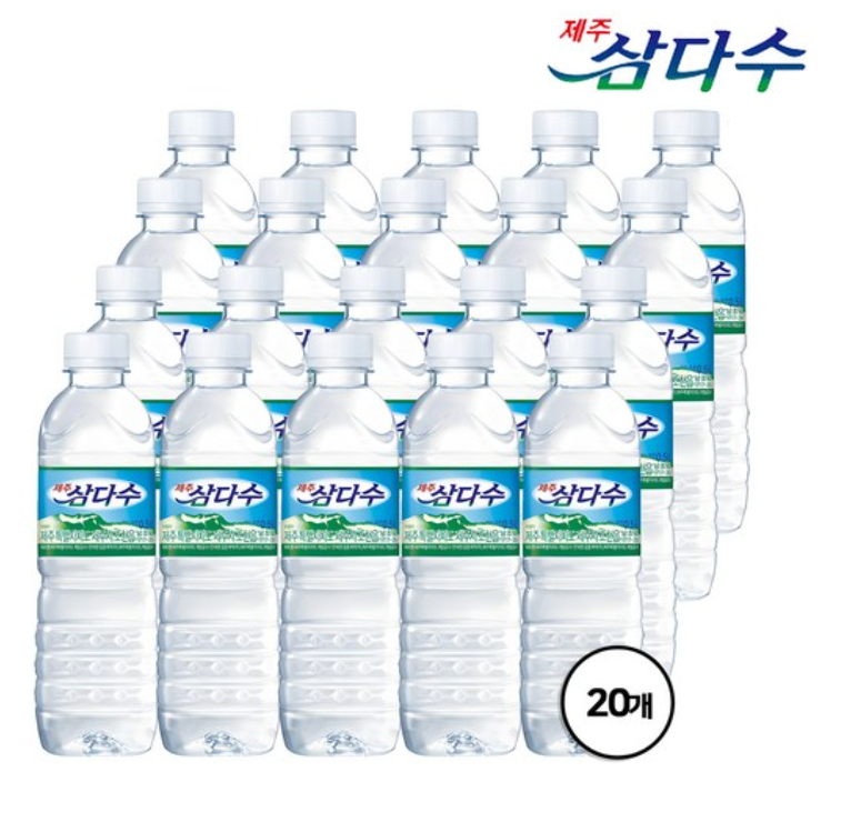 [Kwangdong] Jeju Samdasoo Natural Mineral Water 500ml   제주 삼다수 생수