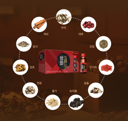 [Kwangdong] Ssanghwa Gold Herbal Tonic 100ml x 10 Bottles 광동 쌍화골드