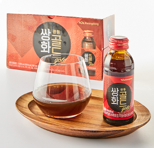 [Kwangdong] Ssanghwa Gold Herbal Tonic 100ml x 10 Bottles 광동 쌍화골드