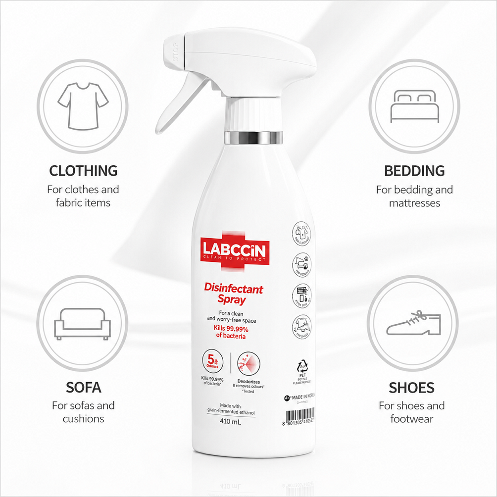 [LABCCiN] Disinfectant Spray 410ml | 99.99% Anti-Bacterial & Deodorizing Spray