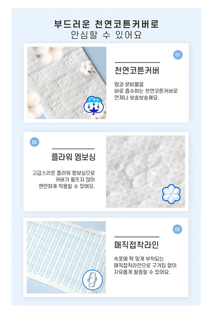 [Sofy] Bodyfit Natural Cotton Pantyliner (Unscented/Cotton) 40p 쏘피 바디피트 천연코튼 팬티라이너 무향