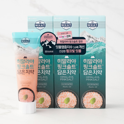 [LG] Himalayan Powder Crystal Salt Toothpaste 100gx3pcs 히말라야 핑크솔트 치약