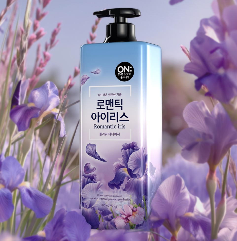 [LG] On The Body Flower Body Wash 900g   온더바디 플라워 바디워시