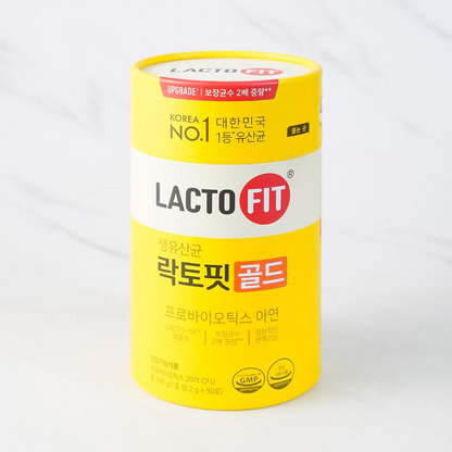 [Lacto-Fit] Gold Probiotics 2g x 50 Sticks 종근당건강 락토핏 생유산균 골드