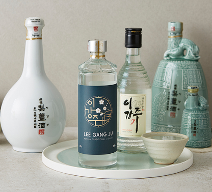 [Lee Gang Ju] Premium Korean Pear Ginger Liquor 375ml 이강주