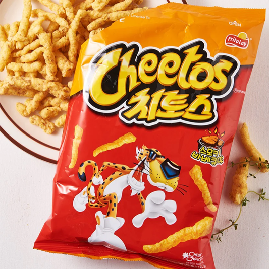 [Lotte] Cheetos Smoky BBQ Flavor 82g  롯데 치토스 BBQ맛