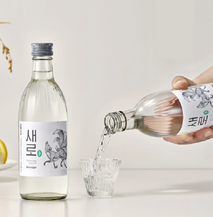 [Lotte] Chum Churum Saero 257 Zero Sugar Soju 375ml  롯데 새로 소주