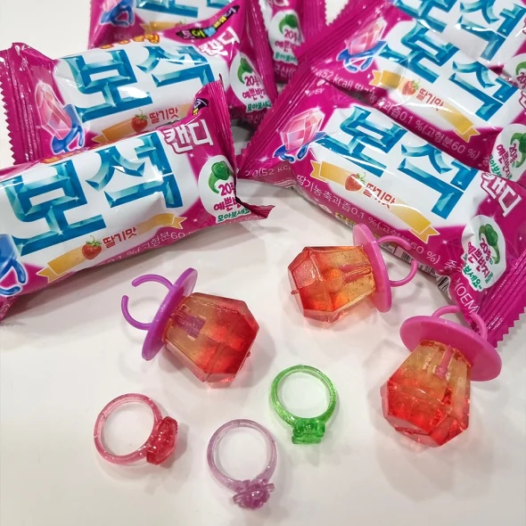 [Lotte] Jewel Ring Candy 13g 롯데 보석반지캔디