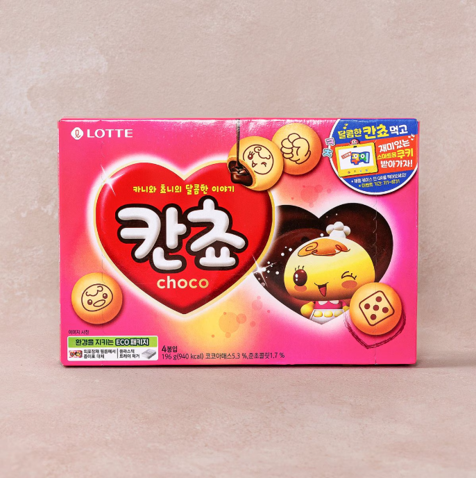 [Lotte] Kancho Choco Biscuit 42g / Kancho Cup 95g 롯데 칸쵸42g / 롯데 칸쵸 컵 95g