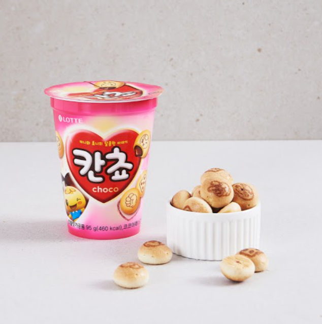 [Lotte] Kancho Choco Biscuit 42g / Kancho Cup 95g 롯데 칸쵸42g / 롯데 칸쵸 컵 95g