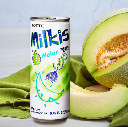 [Lotte] Milkis Carbonated Soda Drink  Halal 250ml  롯데 밀키스 탄산음료