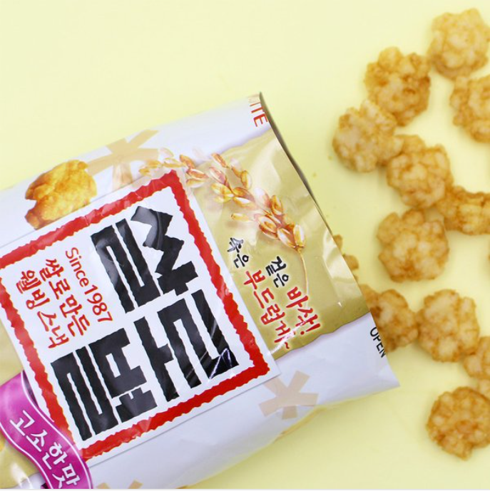 [Lotte]  Rice Snack 78g 롯데 쌀로별 고소한맛