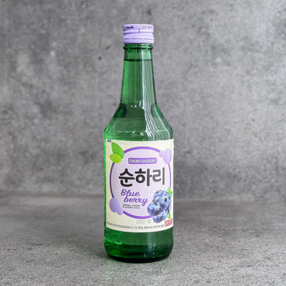 [Lotte] Liquor Chum Churum Blueberry Soju 360ml / 12% 순하리 블루베리  (소주)