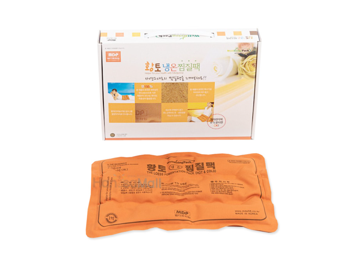 MDP Hot & Cold WellBeing Pack [핫팩] 면 황토냉온팩/ 엠디프라임
