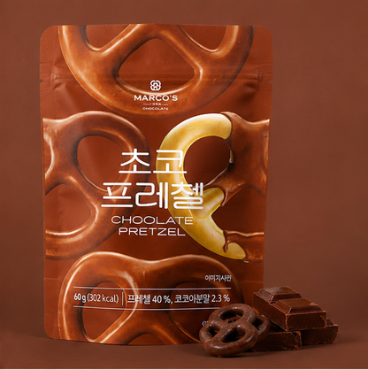 [Marco’s] Cream Pretzel Snack – 4 Flavours 60g 마르코스 프레첼 4종