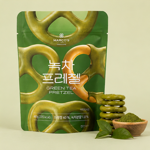 [Marco’s] Cream Pretzel Snack – 4 Flavours 60g 마르코스 프레첼 4종