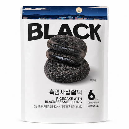 [Maumiga] Premium  Rice Cake 180g (6pcs) – Blueberry Cream| Black Sesame| Chocolate| Mugwort Red Bean