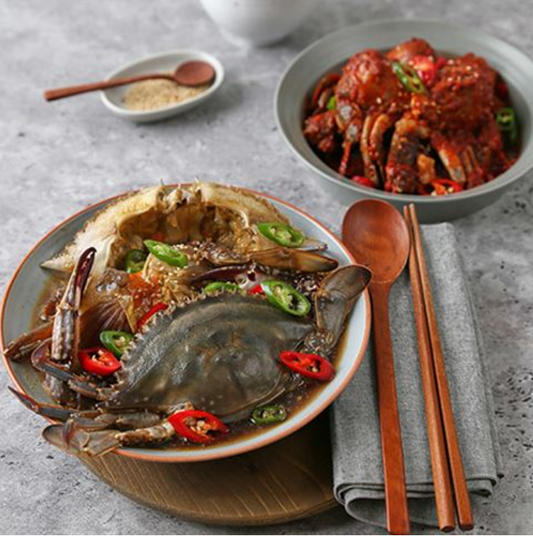 [Midum] Korea Raw Marinated (Soy Sauce / Spicy) Crab 600g / 1.8kg   믿음 간장게장 양념게장