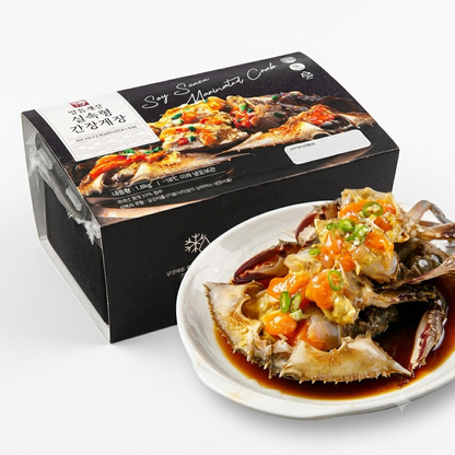 [Midum] Raw Marinated Soy Sauce (Ganjang Gejang) Crab 1.8kg 믿음게장 실속형 간장게장 (냉동)